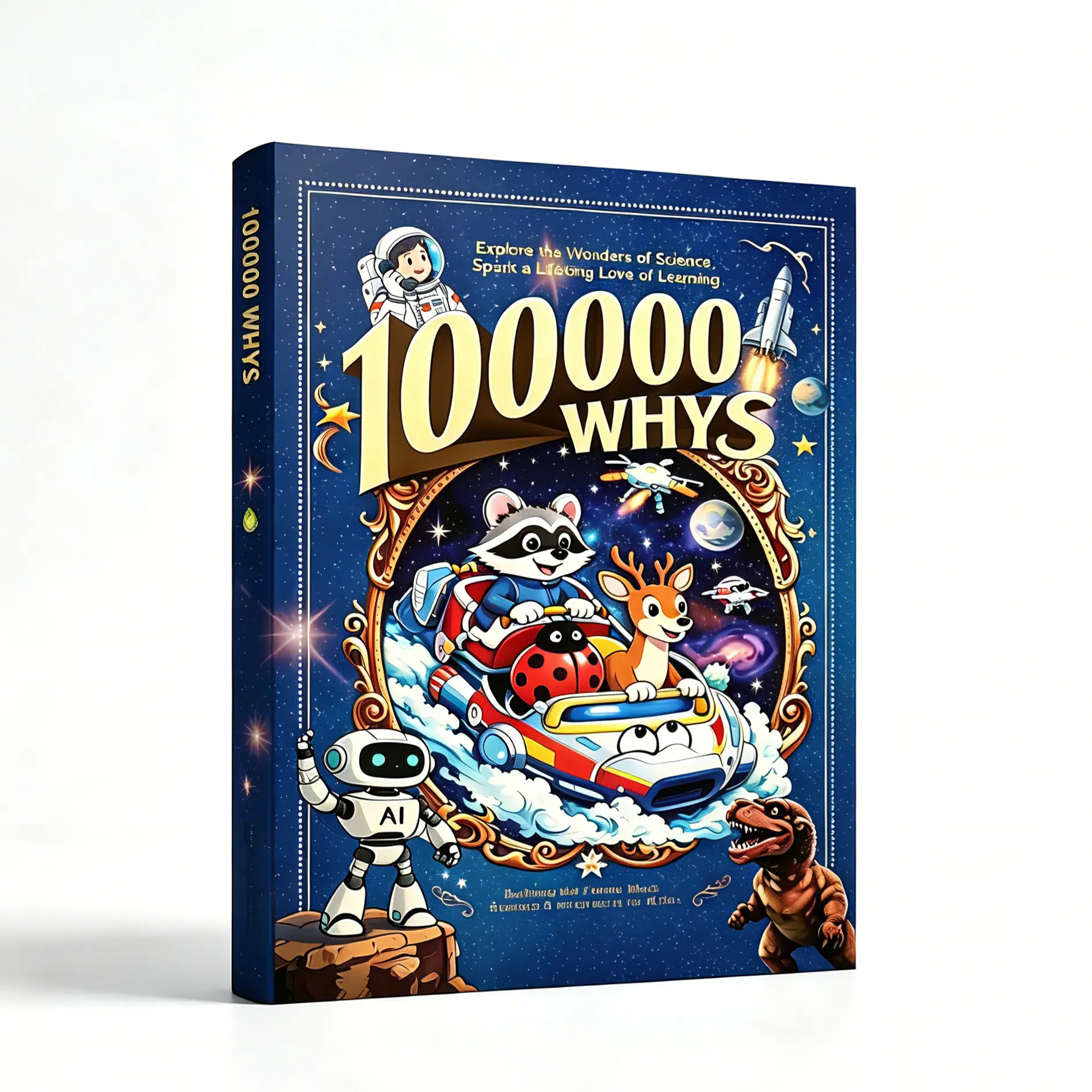 Children's encyclopedia 【Why 100,000?】 - Early Learning Book for Curious Toddlers, Homeschool Use