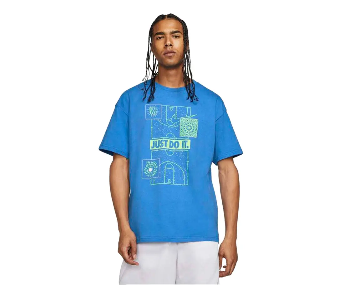 Nike OC Energy Mens Short-Sleeve Top, Menswear Active T-Shirt, Shortsleeve, Tshirt, Round Neck, Casual