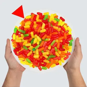 Mike and Ike Original Fruits | 1 Pound Bag | Chewy Candy (5 Assorted flavors) Cherry, Lemon, Lime, Orange & Strawberry | Bulk candy in Resealable bag