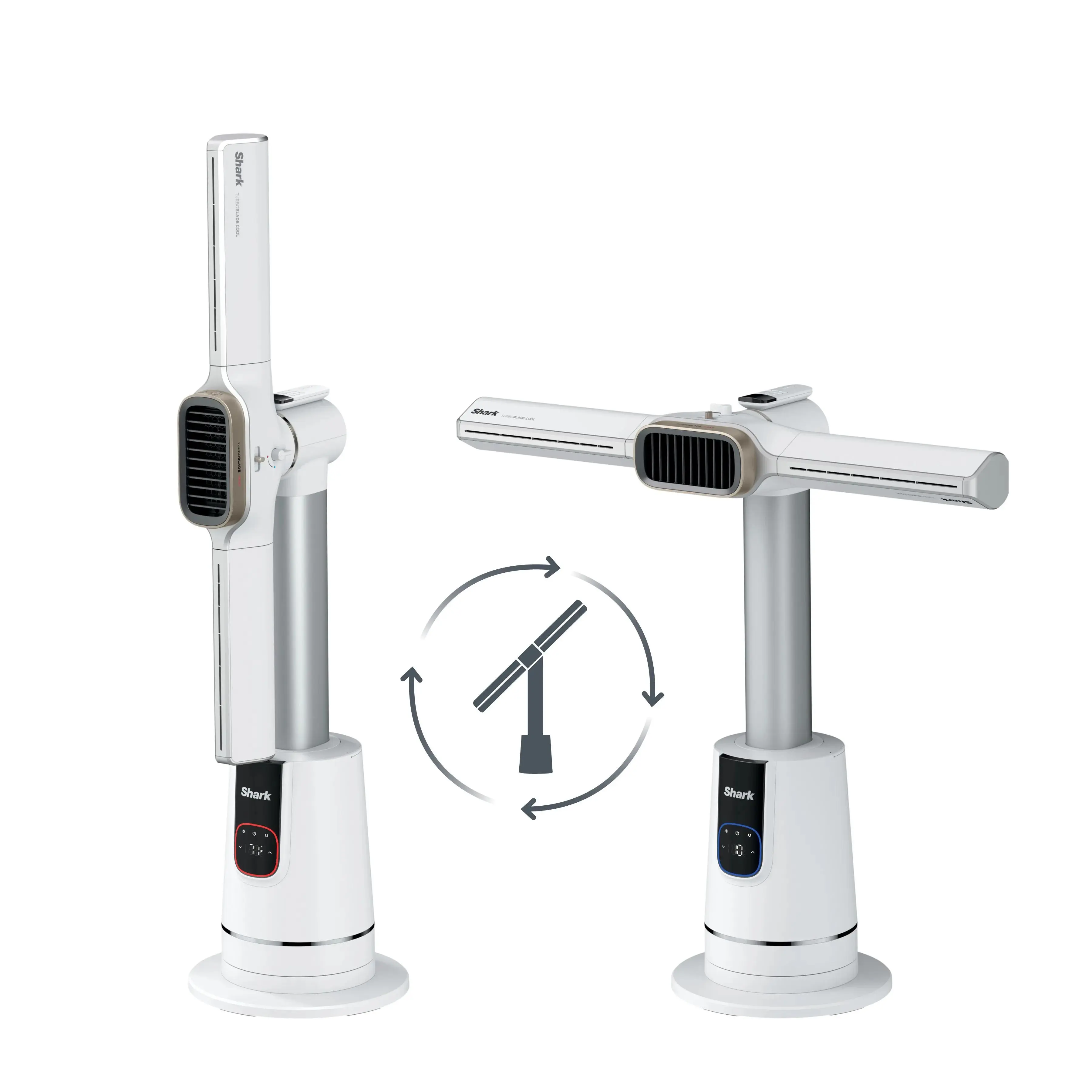 Shark TurboBlade Bladeless Fan and Heater TH205CO White
