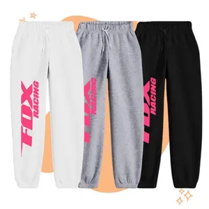 Trendy Fox Racing Sweatpants - Trendy Top Sweatpants, Cotton Graphic Casual Sweatpants, Gift For Fan, Men and Women