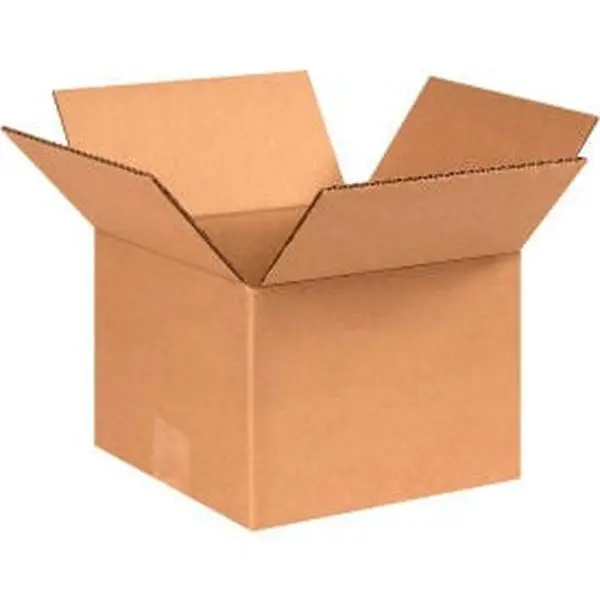 Global Industrial 4424900 Cardboard Corrugated Boxes - 8 x 8 x 6 in., Kraft - Pack of 25