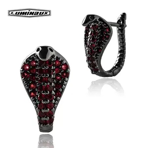 [LUMI16] S925 Sterling Silver King Cobra Earring
