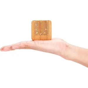 Wood Grain Portable Diffuser for Essential Oils – Car or Travel, Mini Size, Quiet, Waterless, ReChargeable Battery or USB (Wood Grain)
