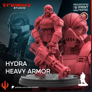 Hydra Heavy Armor 40mm Miniature - MCP Proxy