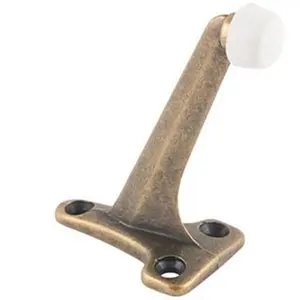 Door Stop Floor Mount-Antique Bronze