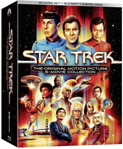Star Trek: Original Motion Picture Collection  [4K ULTRA HD BLU-RAY MOVIE] Subtitled