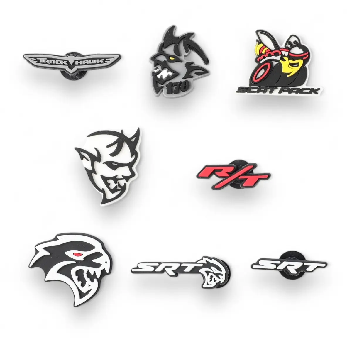 Hellcat Redeye SRT ScatPack 392 Charm Shoe Decor Accessory Jibbits Hellcat Redeye SRT ScatPack 392 Charm Shoe Decor Accessory Jibbits