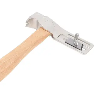 Magnetic Roofing Hammer, Magnetic Roofing Hammer Designed to Improve Efficiency, Roofing Axe with Solid Wood Handle, A Roofing Tools That Can Be Used to Quickly Nail Roofing Nails And Felt Caps Swing Ratchet Brake Caliper Press Tool disconnect repair tool