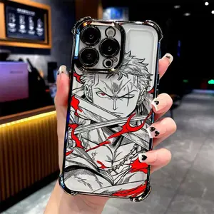 Anime Cool L-Luffys Z-Zoro Phone Case Suitable for iPhone 17 Air 16 15 14 13 12 11 Pro Max Plus Samsung S26 S25 S24 S23 S22 Plus Ultra Fall Matte Back Cover