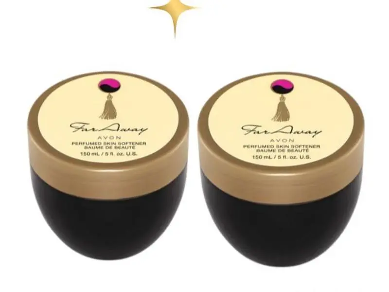 Avon Far Away Skin Softener Set X2 – Perfumed Body Cream for Women (2-Pack, 150 ml each)