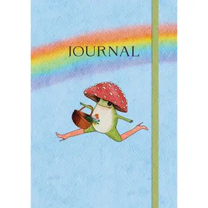 The Little Frog Journal: A Beautiful 160-Page Lined Journal Featuring the Internet's Beloved Mushroom Frog, from the Artist Maybell Eequay -- Maybell Eequay - Paperback