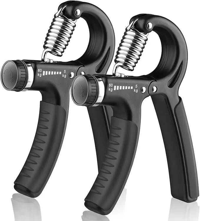 Unisex Adjustable Grip Strengthener Resistance (10-130 lbs) Strength Training Equipment,Forearm Workout Builder for Gym Use, Women Hand Grips Exercise Equipment, Compact Fits Gym or Home Customizable Workout,Improves Hand Stability&Performance