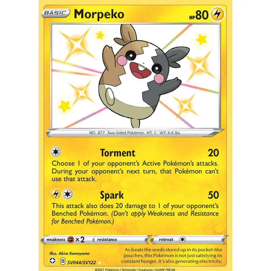 Morpeko - Shining Fates: Shiny Vault (SHFSV)