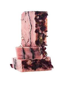 Rosehip Jasmine Soap Bar - Floral Elegance with Charcoal Detox - Soft Hydrated Skin - Fresh Bouquet Scent - Gentle Cleansing & Hydration