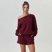Burgundy(Shorts Set)