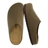 Cushionaire Sils Stretch Knit Cork Footbed Clogs For Women | Cozy Slip On Knit Clogs With Supportive Cork Footbed | Stylish Everyday Clogs For Casual Outfits