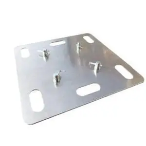 AUVI Truss 36" x 36" Aluminum Base Plate F34 Trussing w/ Conical Connectors