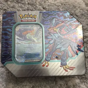 Pokemon TCG Paldea Partners Tin Quaquaval ex 5 Booster Packs Sealed. Finale sale items tell me what you need