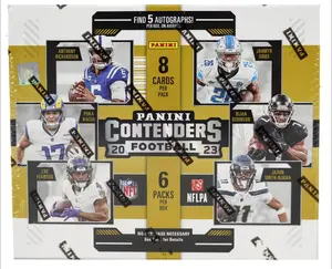 2023 Panini Contenders NFL Football Hobby Box/Pack - 8 Sports Cards/Pack, 6 Packs/Box