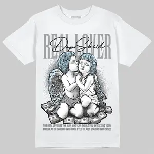 DopeSkill Graphic Tees Wolf Grey 5s Streetwear Unisex Cool T-Shirt Sneaker Colour Matching Real Lover Graphic