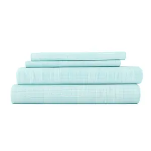 Thatch Pattern 4-Piece Sheet Set