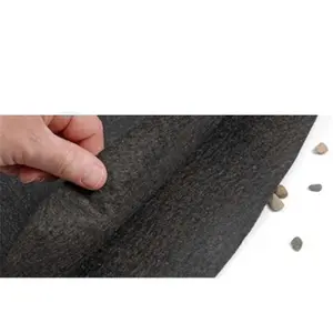GL International  15 x 26 ft. Oval Armor Shield Floor Liner Pad - Black