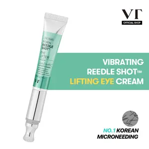 [VT Official] VT Reedle Shot Lifting Eye Cream | Vibrating Eye Cream | PDRN | Lifting | Collagen | Vitamin C | Anti-Aging, Dark Circle, Deep Absorption Eye Cream, Collagen Boosting | Brightening ,Firming, Anti-Aging, Dark Circle, Deep Absorption Eye Cream