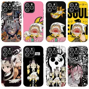 S0ul Eater Anime Phone Case,Classic Shonen Vibes,Tough phone case,for iPhone 17 16 15 14 13 12 11 Pro Max  for Samsung S24–S25 Plus Ultra,Gifts For Fans, Phone Accessories