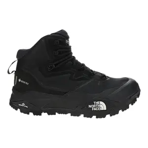 The North Face Mens Offtrail Hike Lt Mid Gore-Tex Round Toe Hiking Casual Boots Ankle - Black