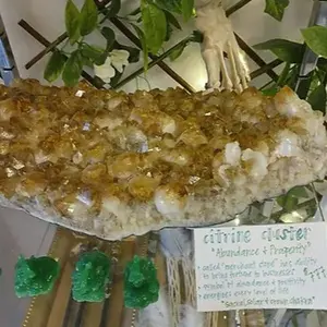 Large Citrine Cluster