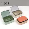 Sealed Flip-Top Soap Box, Water Drain Travel Seal Box, Large Covered Portable Soap Rack, High Capacity Travel Soap Holder, Soap Dish, Soap Saver, Bar Soap Container, Soap Container For Traveling, Home, Dorm, Student Use