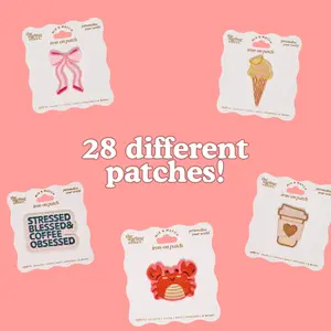 Iron-On Patch- Multiple- The Darling Effect