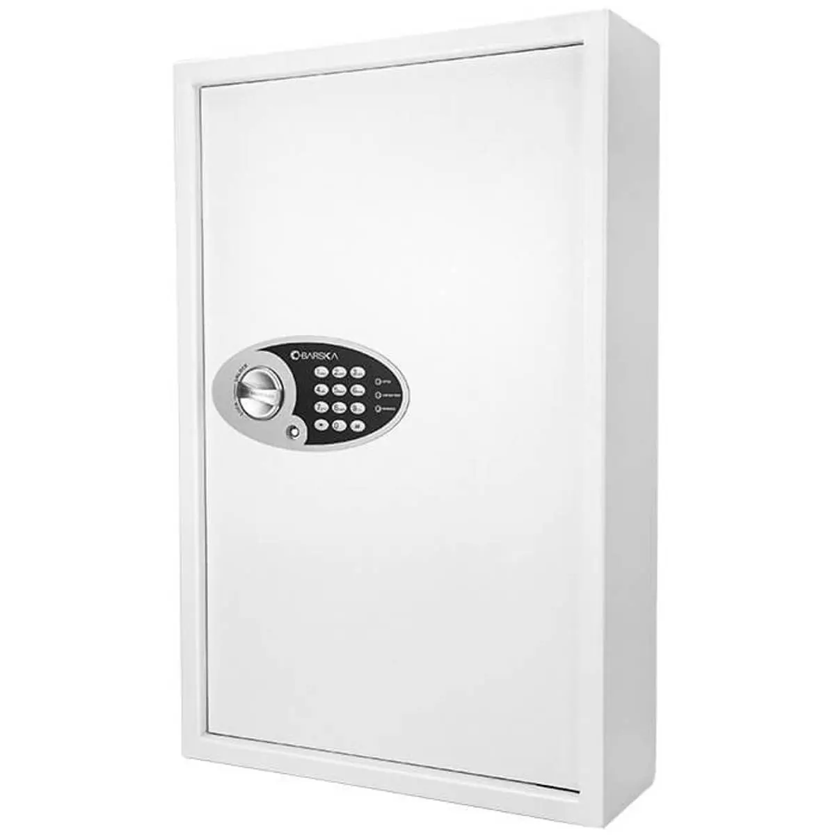 Barska 144 Key Cabinet Digital Keypad Wall Safe, White