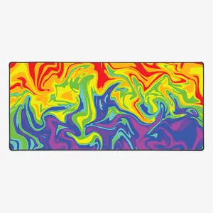 Swirl Away Extended Mousepad