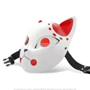 Kitsune Fox Mask Tanjiro Kamado Demon Killer Training Anime Manga Cosplay Prop