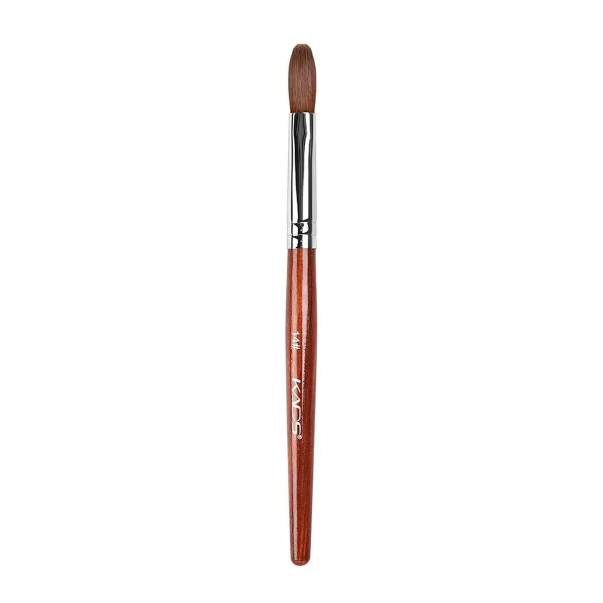 Kolinsky Sable Acrylic Nail Art Brush Red Wood Pen Nail Brush for Nail Art Manicure Tool (14#)