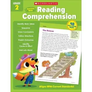 Scholastic Success with Reading Comprehension Grade 2 Workbook -- Scholastic Teaching Resources, Paperback