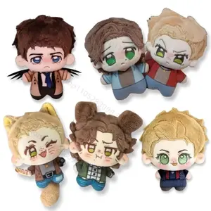New Supernatural Castiel Plush Pendant SPN Dean Sam Wincest Pendant Plushie Kawaii Backpack Keychain Doll Toy Collect Fans Gift