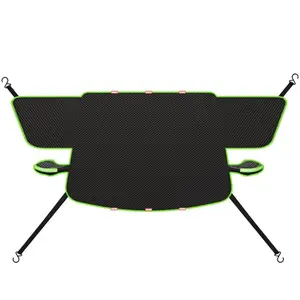 Windshield Cover for Ice and Snow, Magnetic Windshield Snow Cover for Sedan, SUV, Truck, Car Winter Accessories, Oxford Fabric (Green)