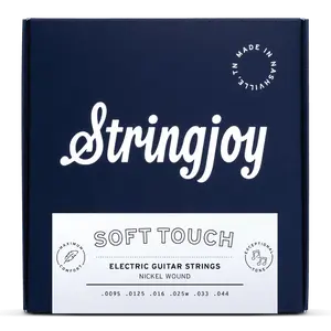 Stringjoy 9.5-44 Soft Touch Signatures - Nickel Wound Electric Guitar Strings