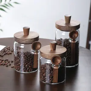 Elegant Glass Jars Set of 3 - Ideal for Sugar, Pepper, and Snack Storage