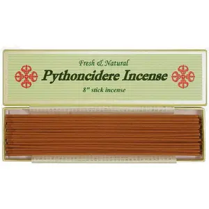 Pythoncidere Incense - 8" Stick Incense - 100% Natural - D007T