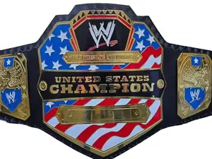 New United States Championship Title Belt Replica 2MM Brass Adult Size