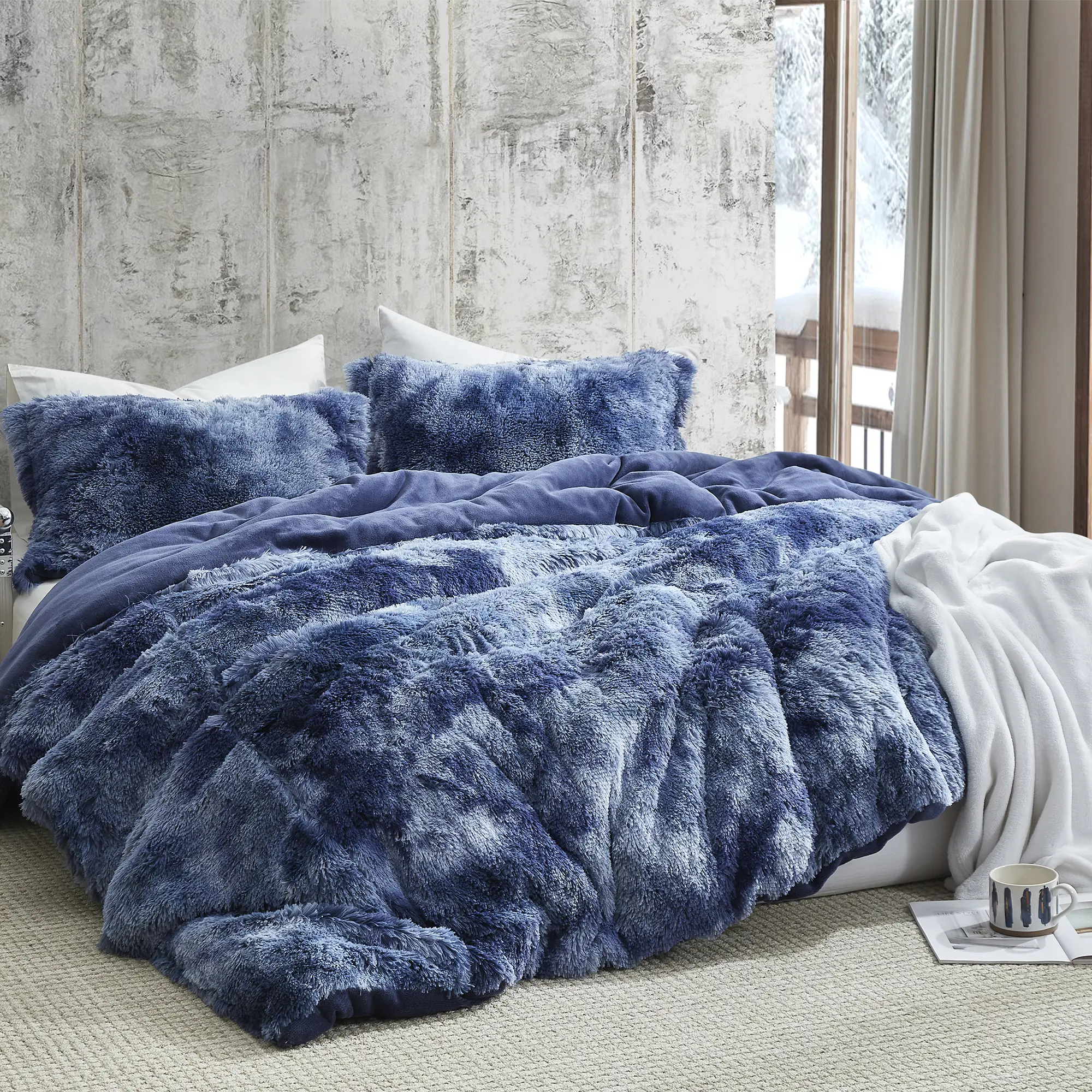 Are You Kidding - Coma Inducer Oversized Comforter - Periwinkle Thunderstorm
