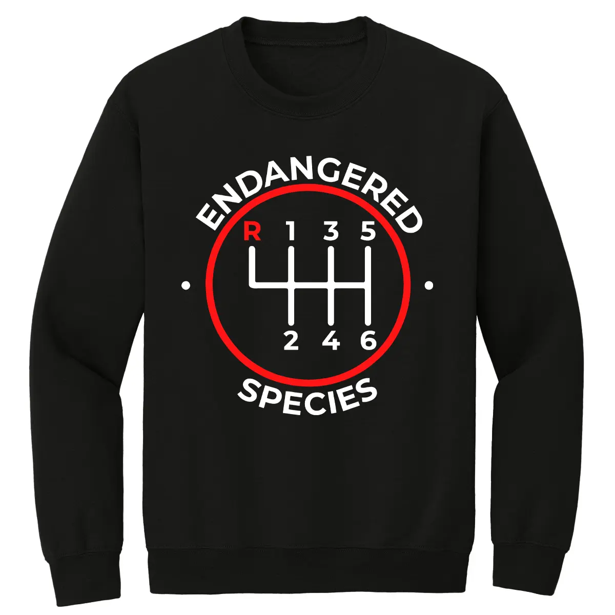 Endangered Species Crewneck Sweatshirt Hand Wash Only Statement Piece
