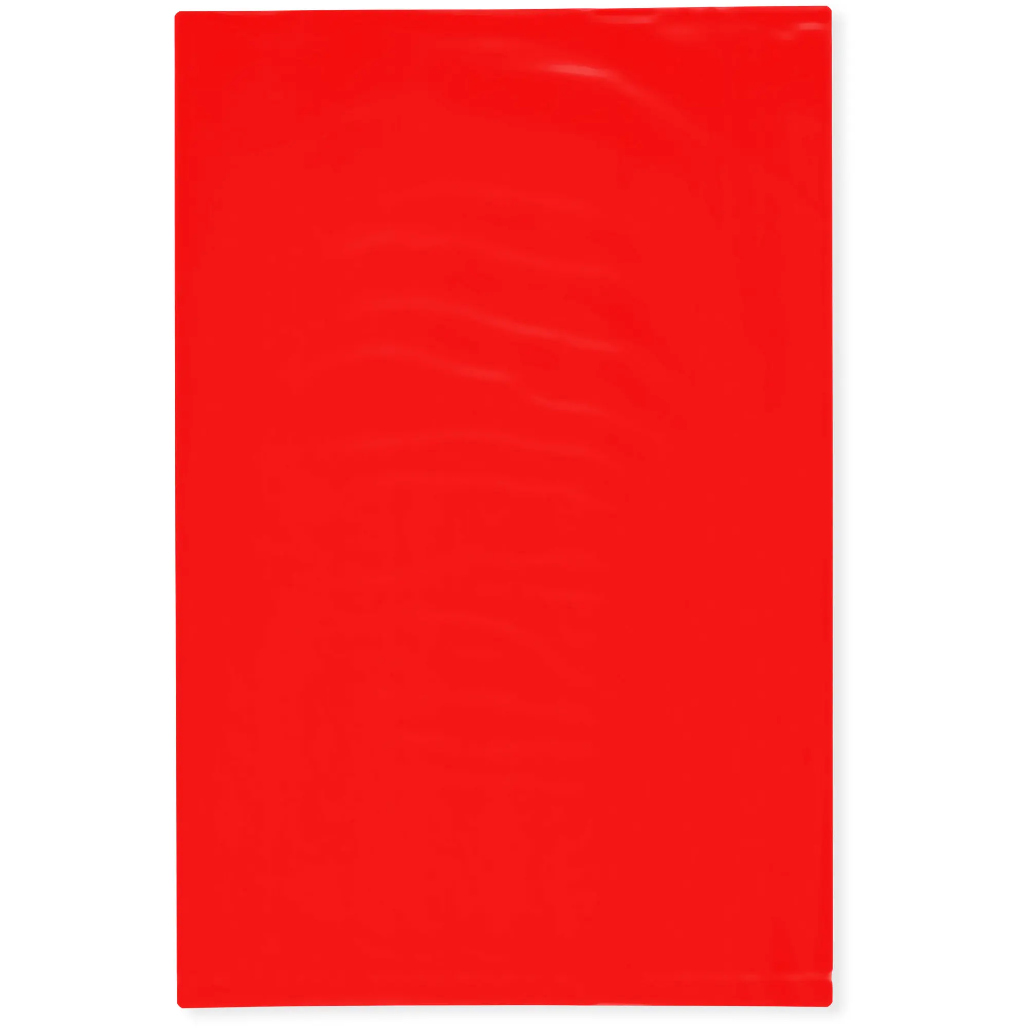 Plymor 6" x 9", Red 2 Mil Flat Open Plastic Poly Bags