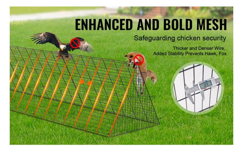 Chicken Tunnel with Wire Durable Design for Chicken Run