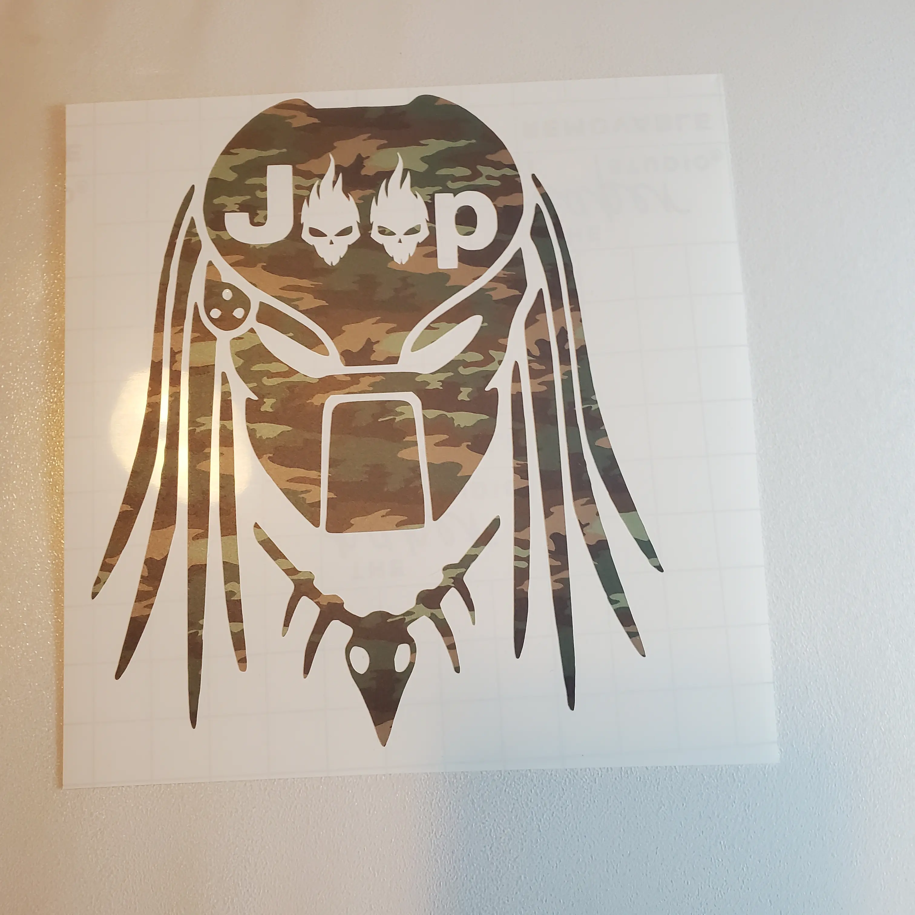 Jeep Predator 6x5 Vinyl Decal for Car Exterior Accessories - Weatherproof & UV Resistant