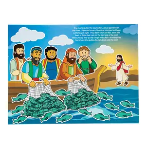 Jesus Visits His Disciples Sticker Scenes - 12 Pc.
